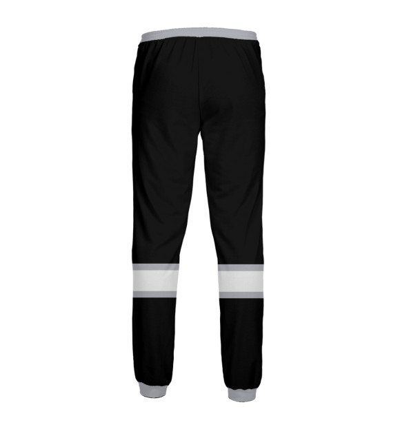 Мужские спортивные штаны с изображением Лос-Анджелес Кингз (форма) цвета Белый