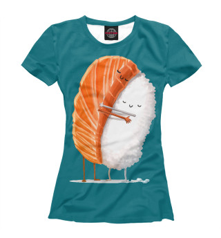 Женская футболка Sushi Love