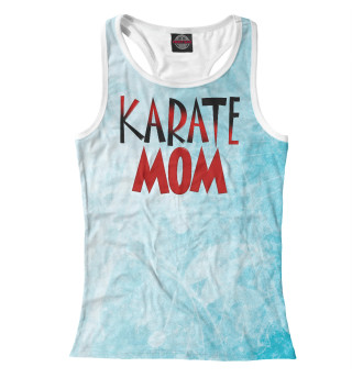 Женская майка-борцовка Karate Mom