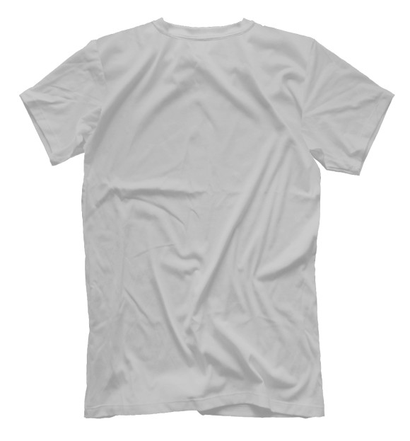 Мужская футболка с изображением Жить в кайф цвета Белый