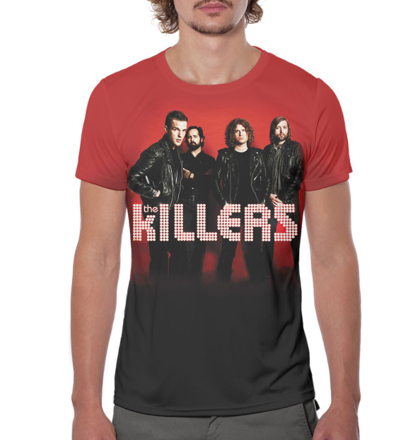 Мужская футболка с изображением The Killers цвета Белый