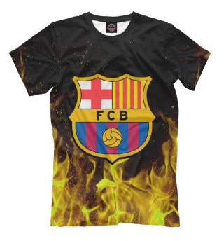Футболка для мальчиков Барселона Fire
