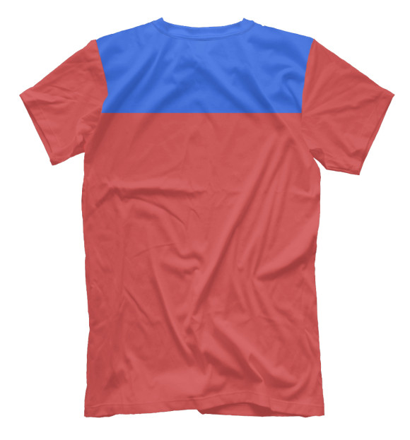 Мужская футболка с изображением Сборная России по хоккею цвета Белый