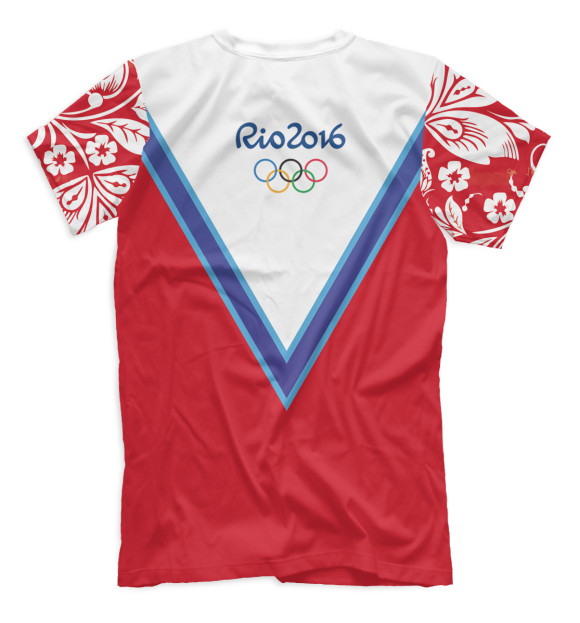 Футболка для мальчиков с изображением Олимпиада Рио-2016 цвета Белый