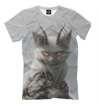 Мужская футболка Fantasy cat