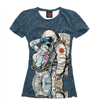 Женская футболка Cosmic love