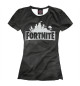 Женская футболка Fortnite Black