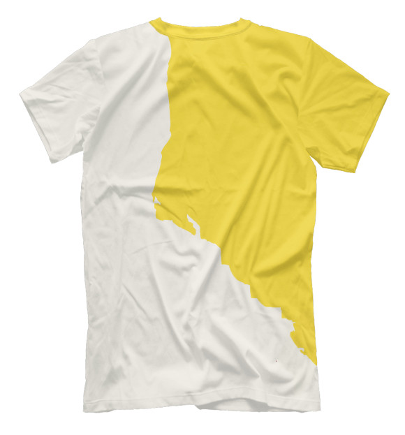 Мужская футболка с изображением Толстеть значит стареть цвета Белый