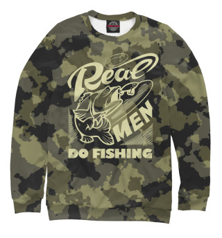 Real men do fishing