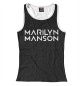 Женская майка-борцовка Marilyn Manson