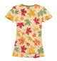 Женская футболка Осенние листья