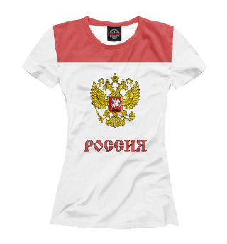 Женская футболка Сборная России по хоккею