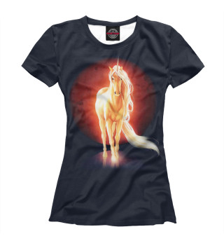 Женская футболка Единорог