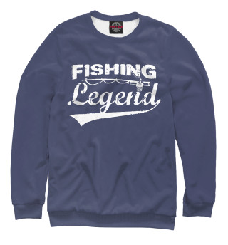 Свитшот для девочек Fishing legend