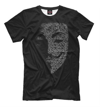 Мужская футболка Анонимус