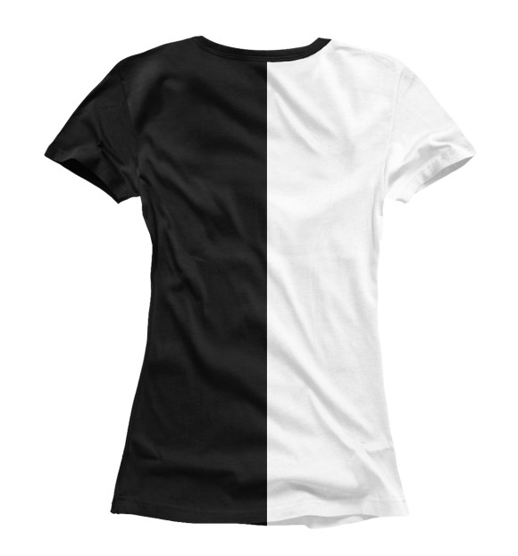 Женская футболка с изображением СССР Black&White цвета Белый
