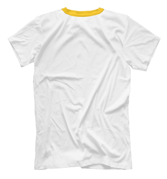 Мужская футболка с изображением Скам цвета Белый