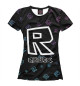 Женская футболка Roblox / Роблокс