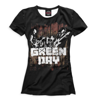 Футболка для девочек Green Day