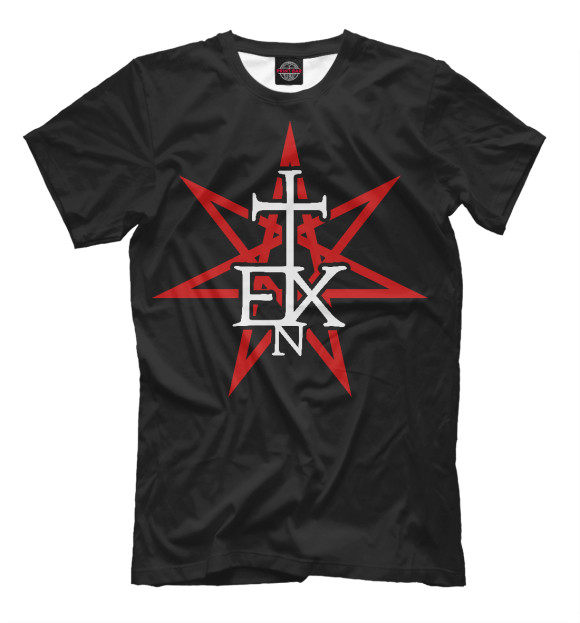 Мужская футболка с изображением In Extremo цвета Черный