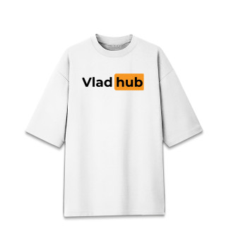 Женская футболка оверсайз Vlad + Hub
