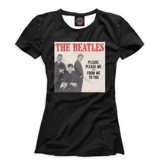 Женская футболка The Beatles - Please Please Me