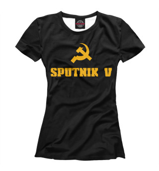 Футболка для девочек Sputnik V