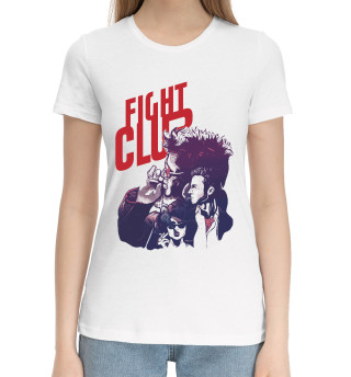 Хлопковая футболка для девочек Fight Club