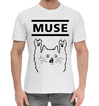 Хлопковая футболка для мальчиков Muse - Rock Cat