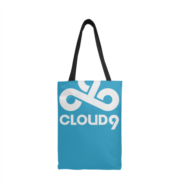 Сумка-шоппер с изображением Cloud9 цвета 