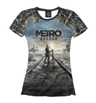 Женская футболка Metro Exodus