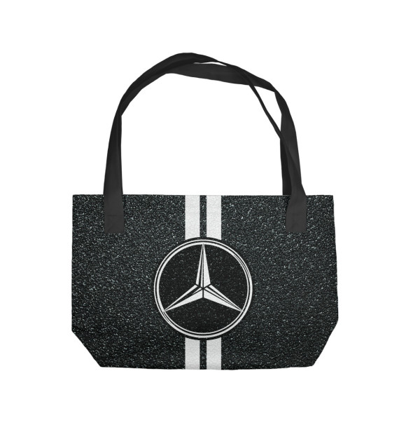 Пляжная сумка с изображением Mercedes Series цвета 