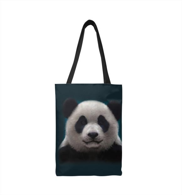 Сумка-шоппер с изображением Панда цвета 