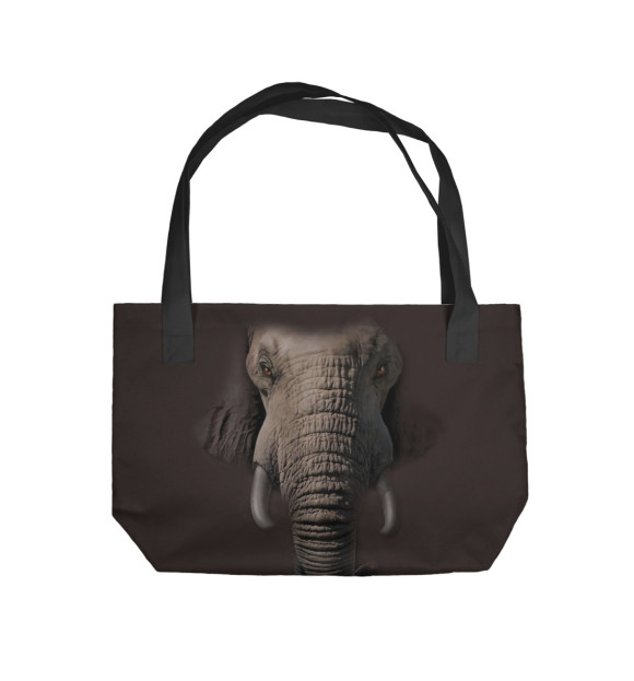 Пляжная сумка с изображением Слон цвета 