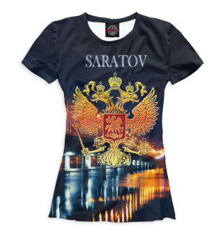 Женская футболка Саратов