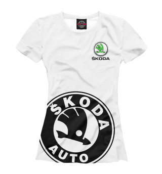 Женская футболка Skoda