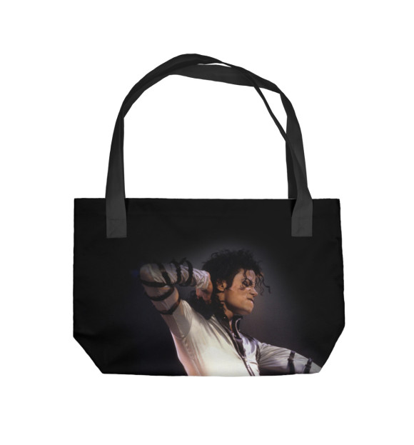 Пляжная сумка с изображением Michael Jackson цвета 