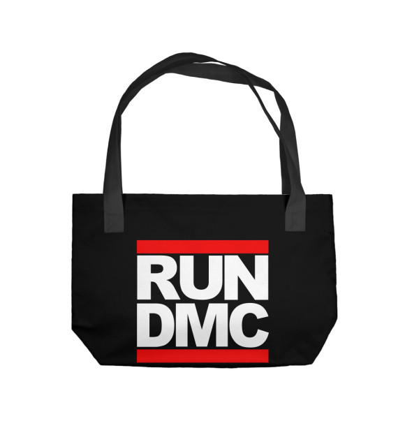 Пляжная сумка с изображением Run-D.M.C. цвета 