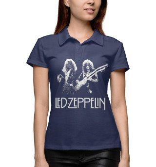 Женское поло Led Zeppelin