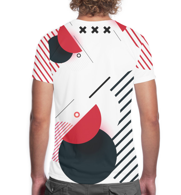 Мужская футболка с изображением Ajax цвета Белый
