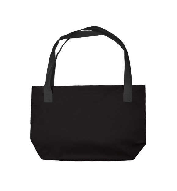 Пляжная сумка с изображением Black Horse цвета 