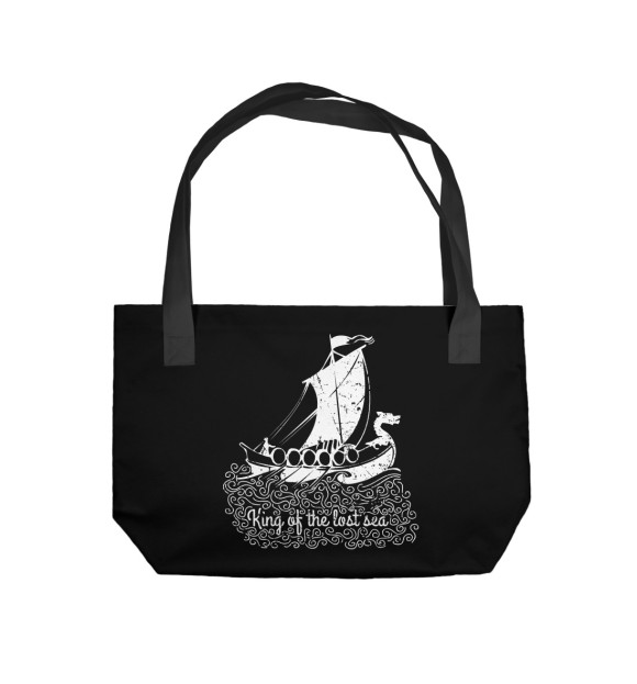 Пляжная сумка с изображением Король потерянного моря цвета 
