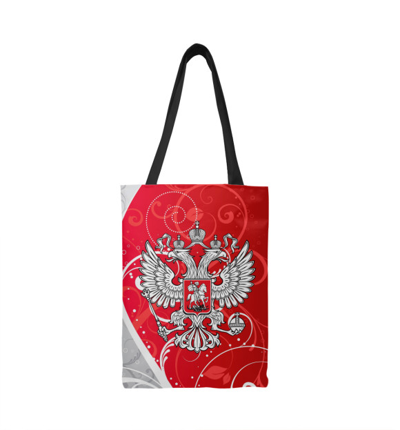 Сумка-шоппер с изображением Герб России цвета 