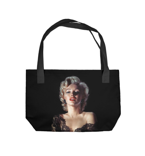 Пляжная сумка с изображением Marilyn Monroe цвета 
