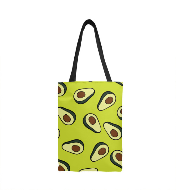 Сумка-шоппер с изображением Авокадо цвета 