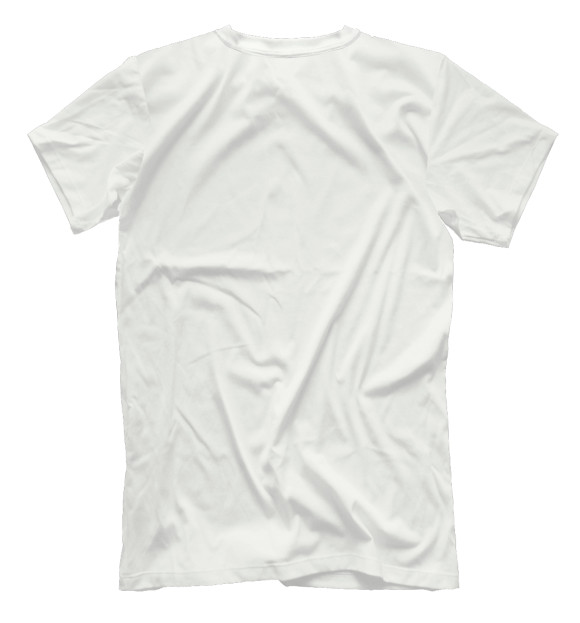 Мужская футболка с изображением Лисичка цвета Белый