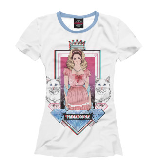 Женская футболка Marina and the diamonds - Primadonna
