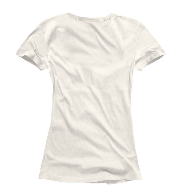 Женская футболка с изображением Сборная Голландии цвета Белый
