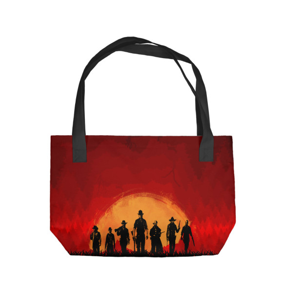 Пляжная сумка с изображением Read Dead Redemption цвета 