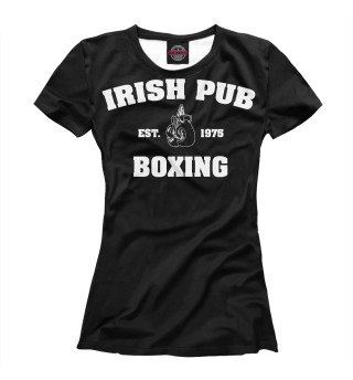 Футболка для девочек Irish Pub Boxing